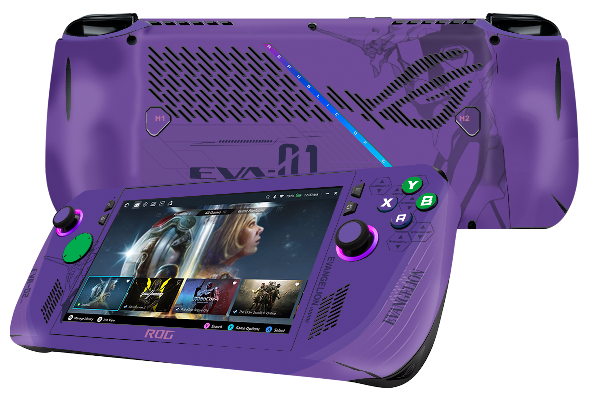 Evangelion Skin Asus Rog Ally X Xonebrand