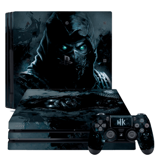 Mortal Kombat Scorpion Skin Playstation 4 Pro