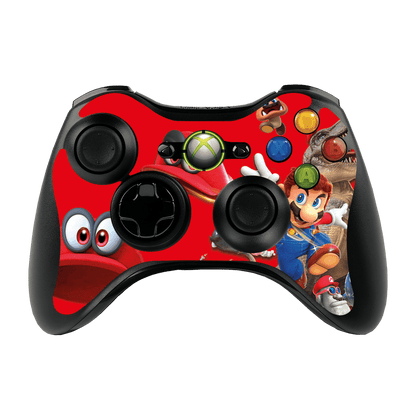 Mario Odyssey Xbox 360 Fat Bundle Skin