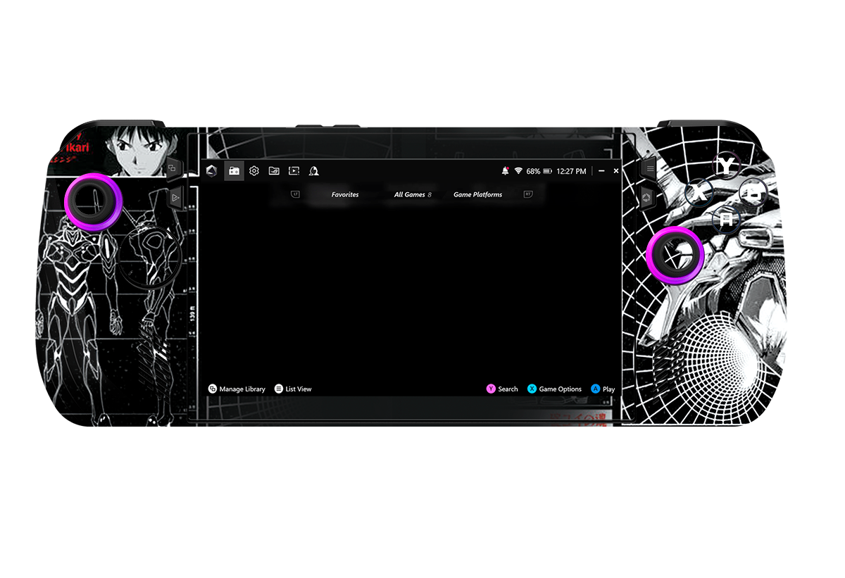 Skin para ASUS Rog Ally X edición Evangelion eva 01 – Xonebrand
