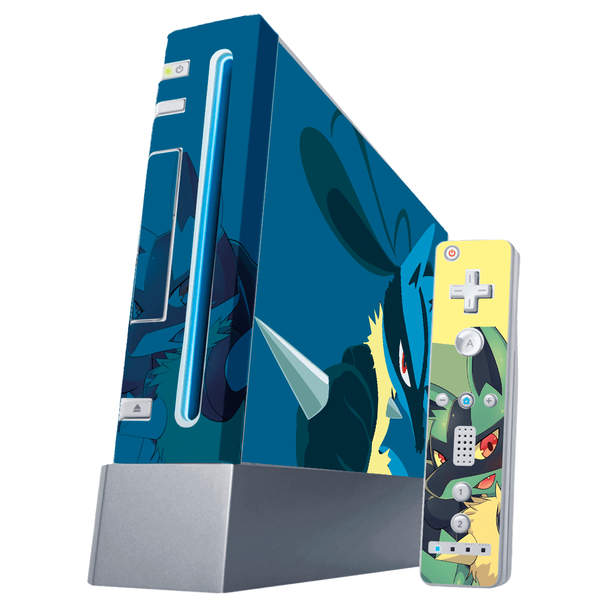 Pokémon Lucario Nintendo Wii Skin