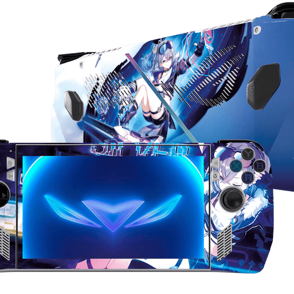 Skin silver wolft para Asus ROG Ally de Xonebrand