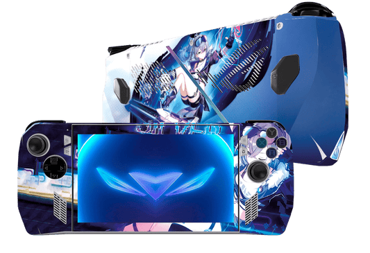 Skin silver wolft para Asus ROG Ally de Xonebrand