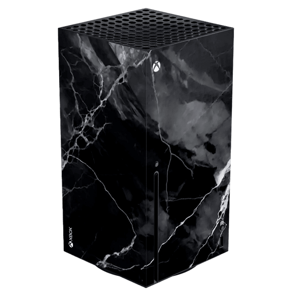 Black Marble Xbox Series X Skin Xonebrand