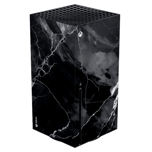 Black Marble Xbox Series X Skin Xonebrand