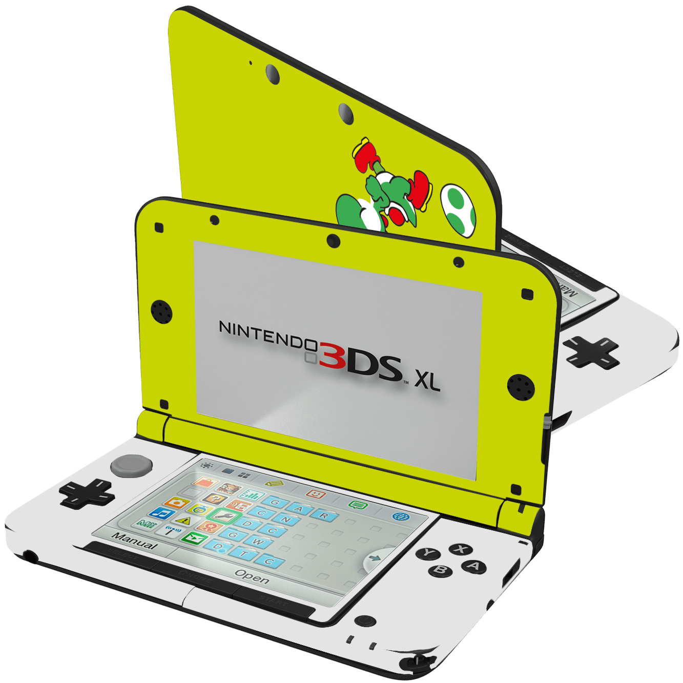 Yoshi Skin Nintendo 3Ds XL (2012) Xonebrand