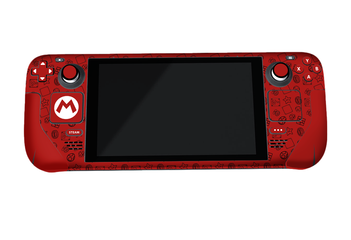 Super Mario Bros Steam Deck Skin Xonebrand