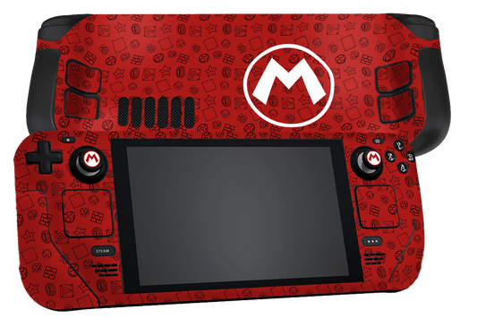 Super Mario Bros Steam Deck Handheld Gaming Computer Skin