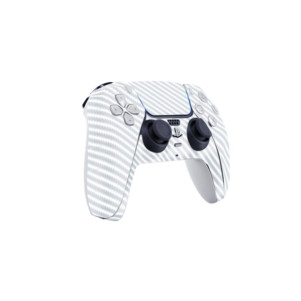 Fibra Carbono Blanco Skin Playstation 5 Pro