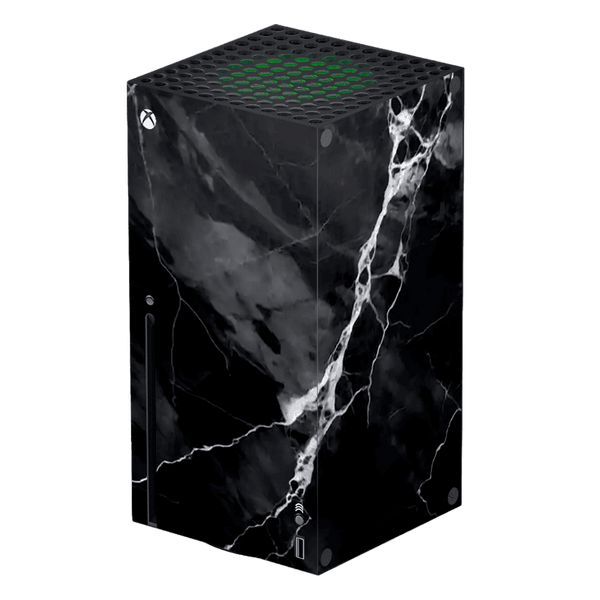 Black Marble Xbox Series X Skin Xonebrand