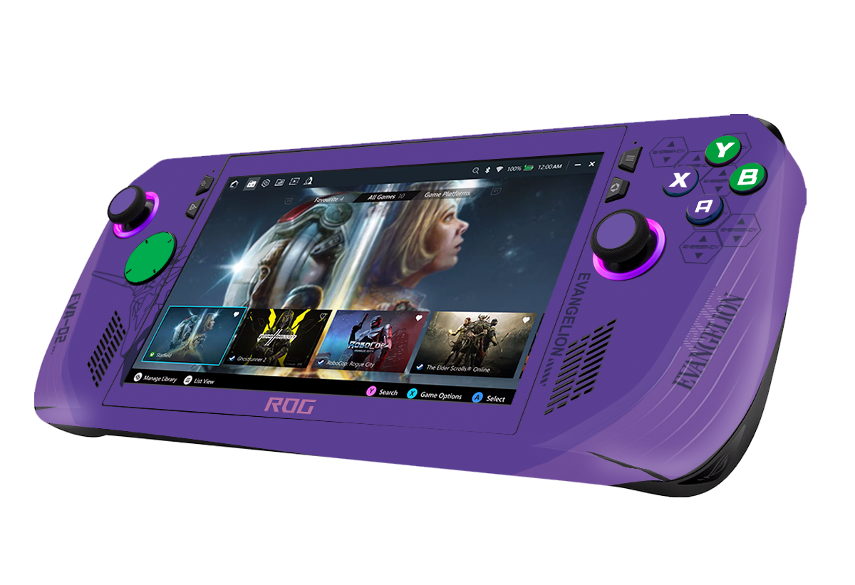 Evangelion Skin Asus Rog Ally X Xonebrand