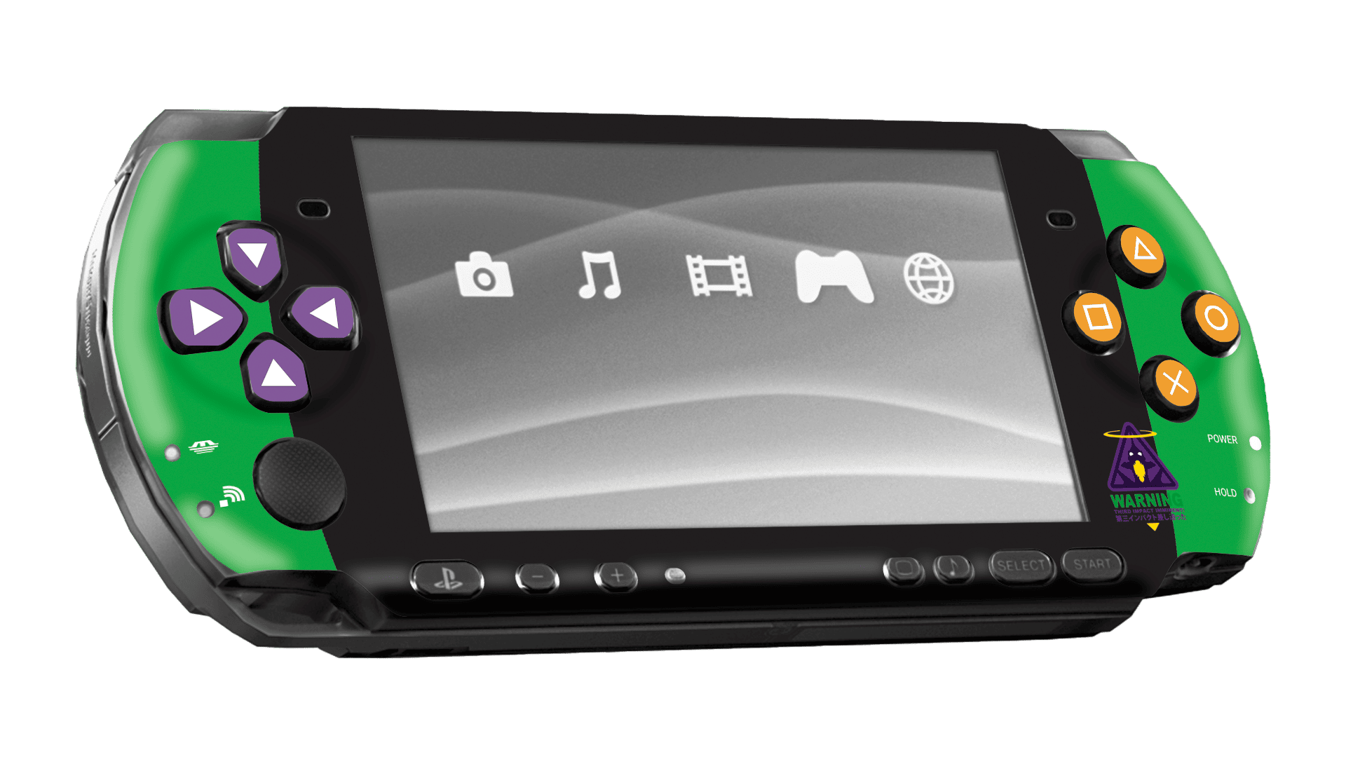 Evangelion Eva 01 Skin Playstation Portable (PSP) Xonebrand