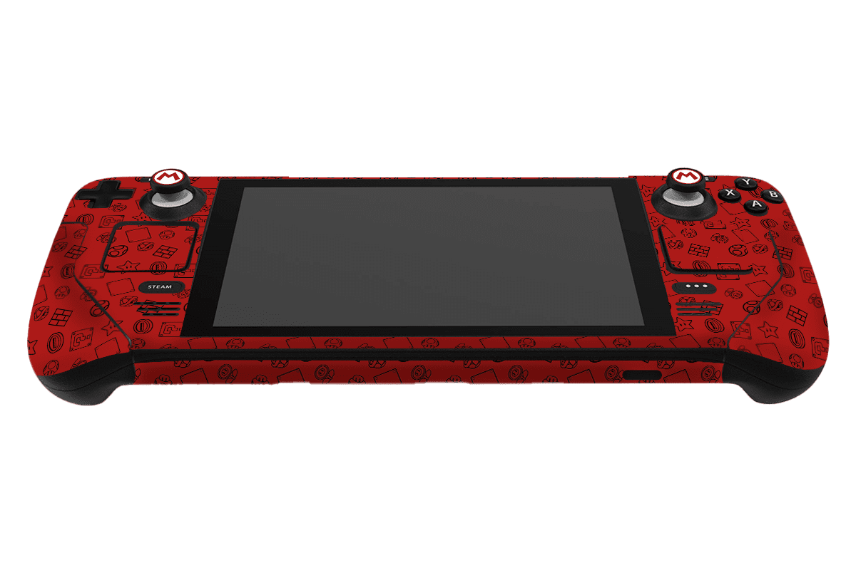 Super Mario Bros Steam Deck Handheld Gaming Computer Skin