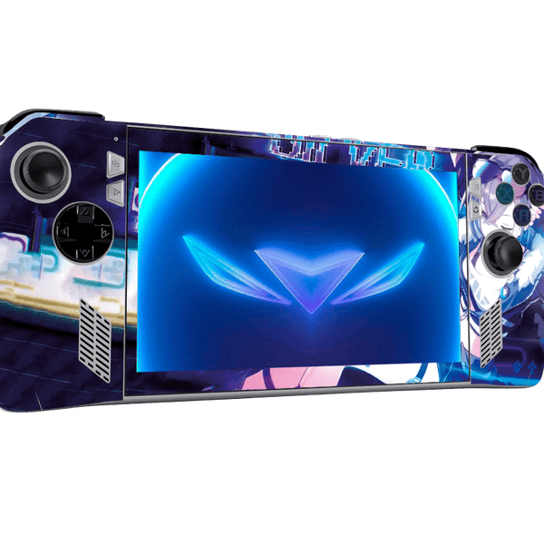 Silver Wolft Skin Asus Rog Ally