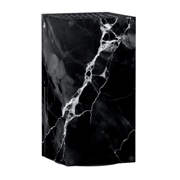 Black Marble Xbox Series X Skin Xonebrand