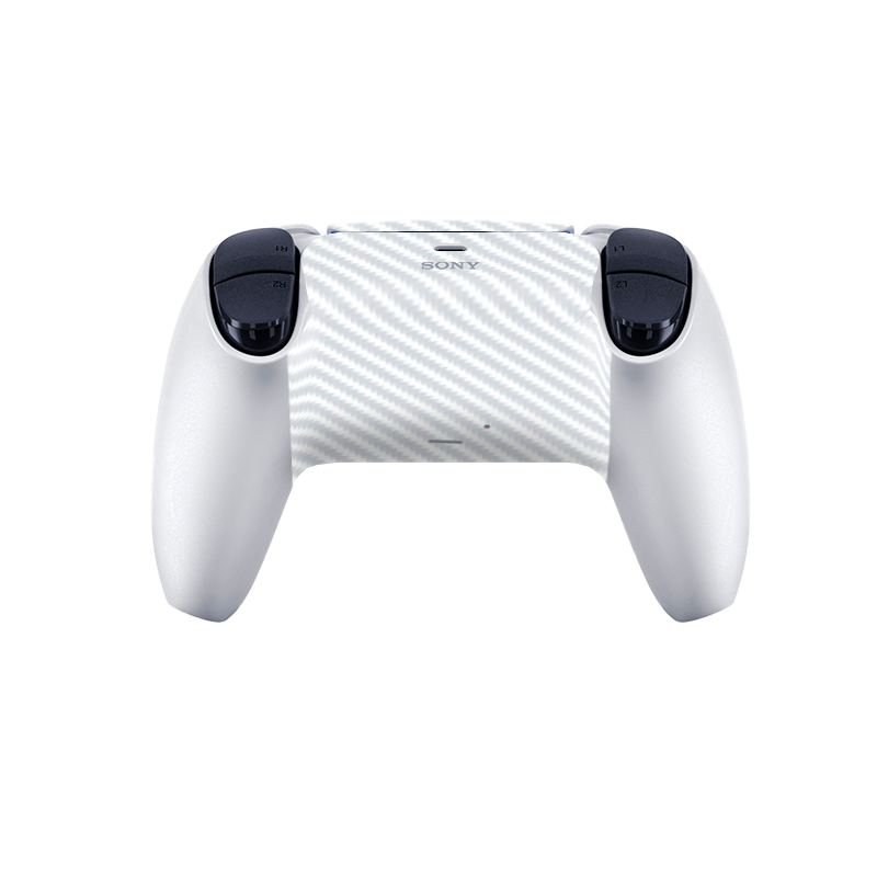 Fibra Carbono Blanco Skin Playstation 5 Pro