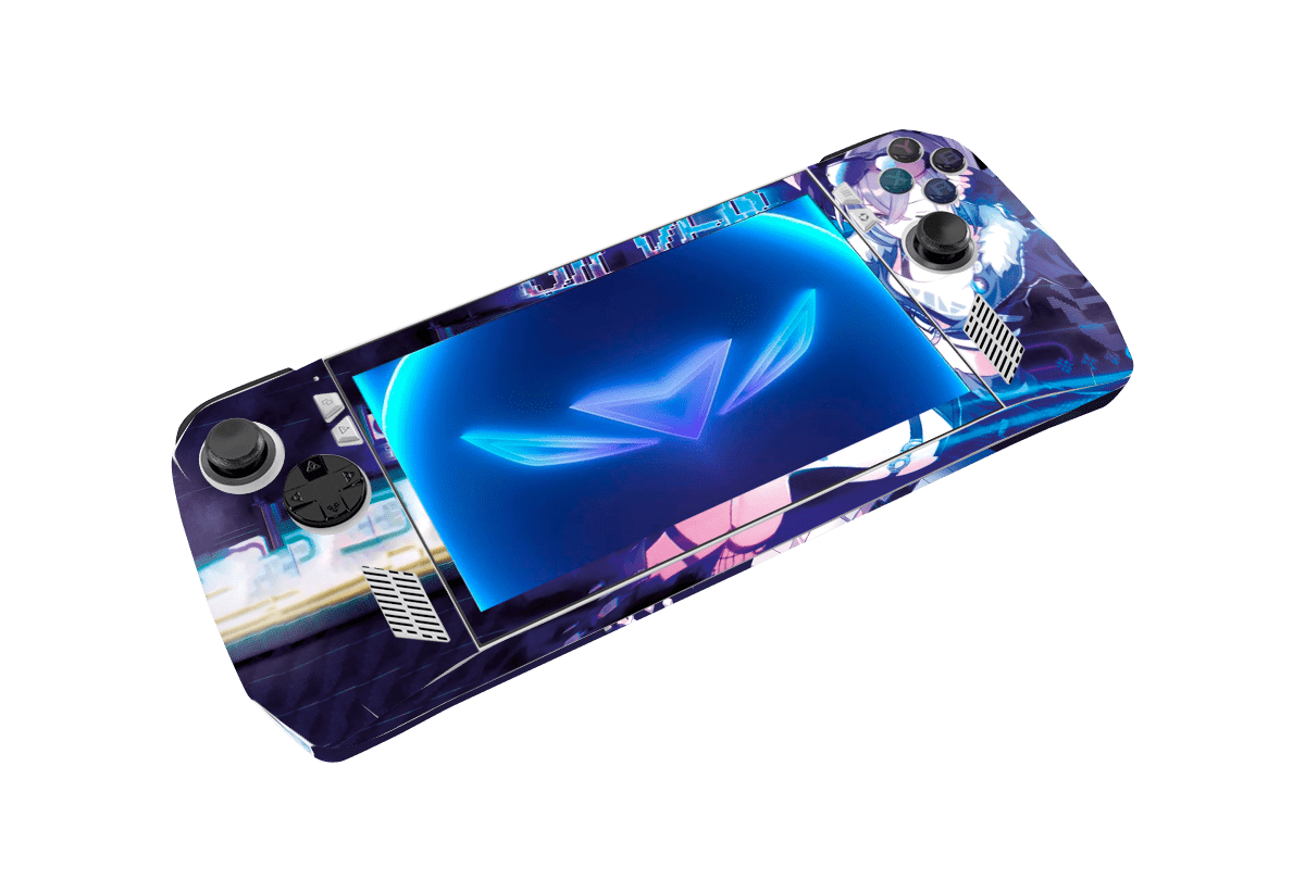 Silver Wolft Skin Asus Rog Ally