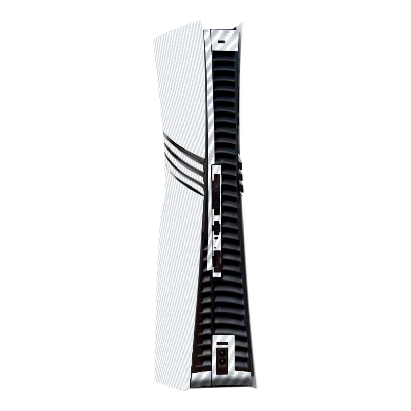 Fibra Carbono Blanco Skin Playstation 5 Pro Xonebrand
