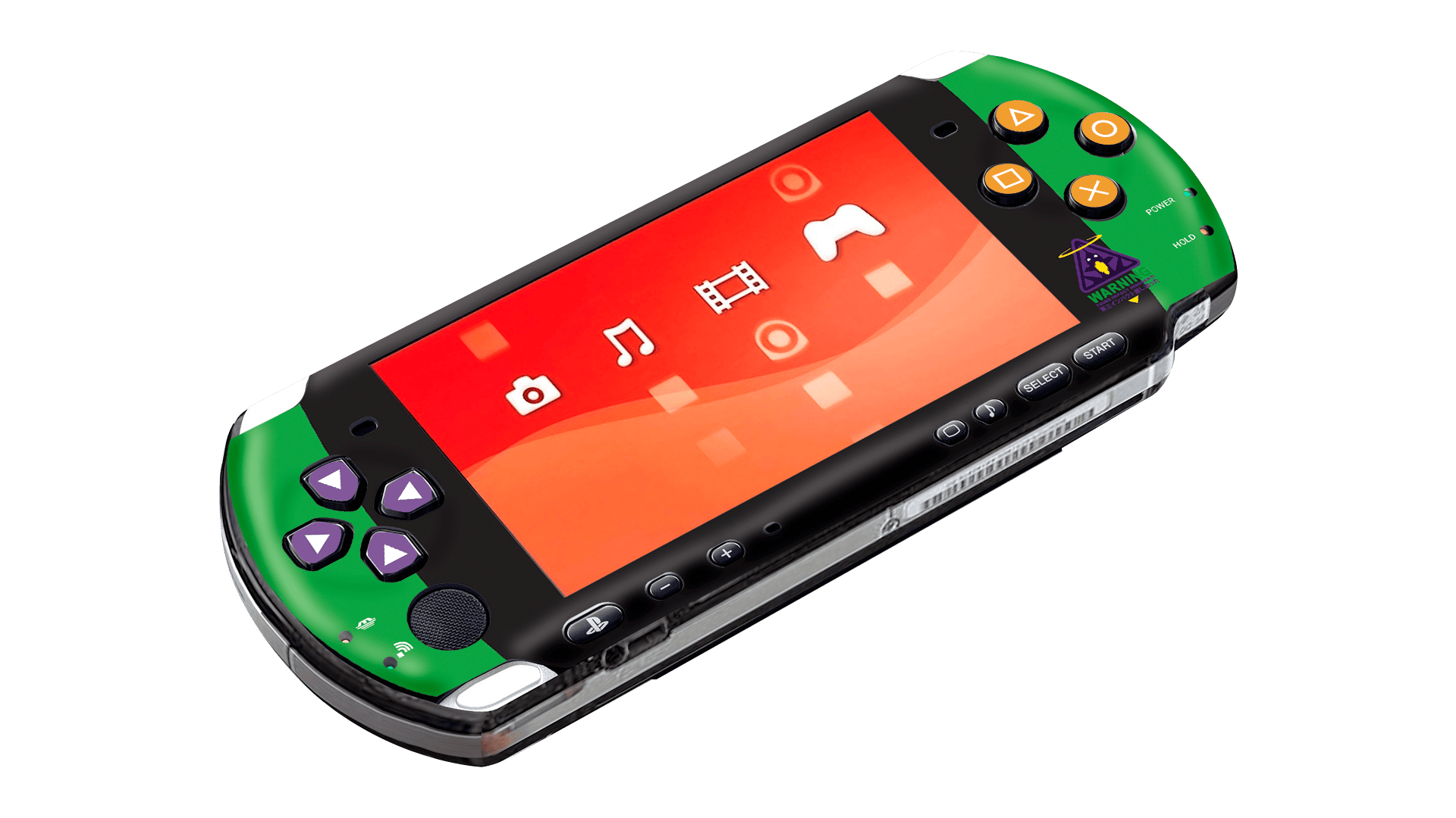 Evangelion Eva 01 Skin Playstation Portable (PSP) Xonebrand