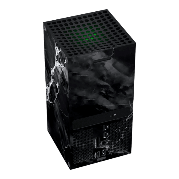 Black Marble Xbox Series X Skin Xonebrand