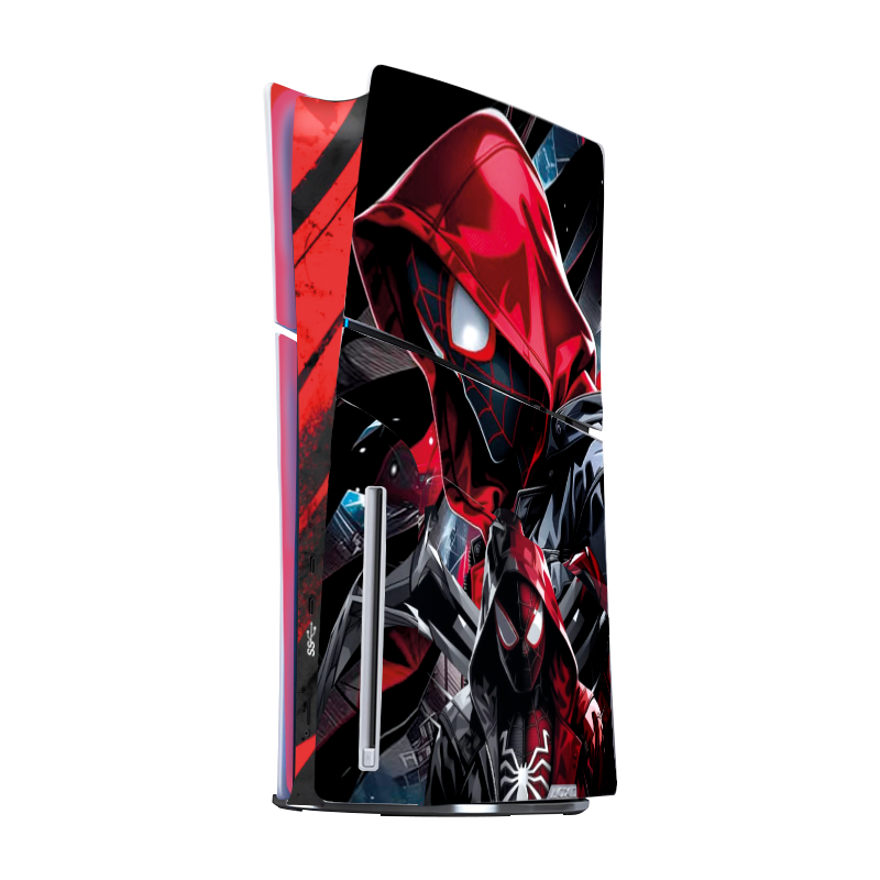 Spider-Man Miles Morales Skin Playstation 5 Slim Xonebrand