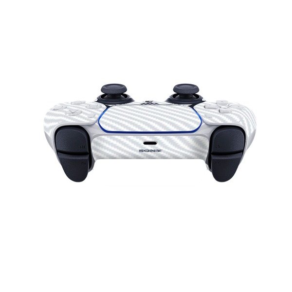 Fibra Carbono Blanco Skin Playstation 5 Pro