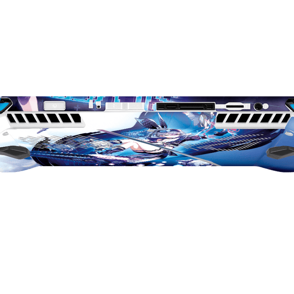 Silver Wolft Skin Asus Rog Ally Xonebrand