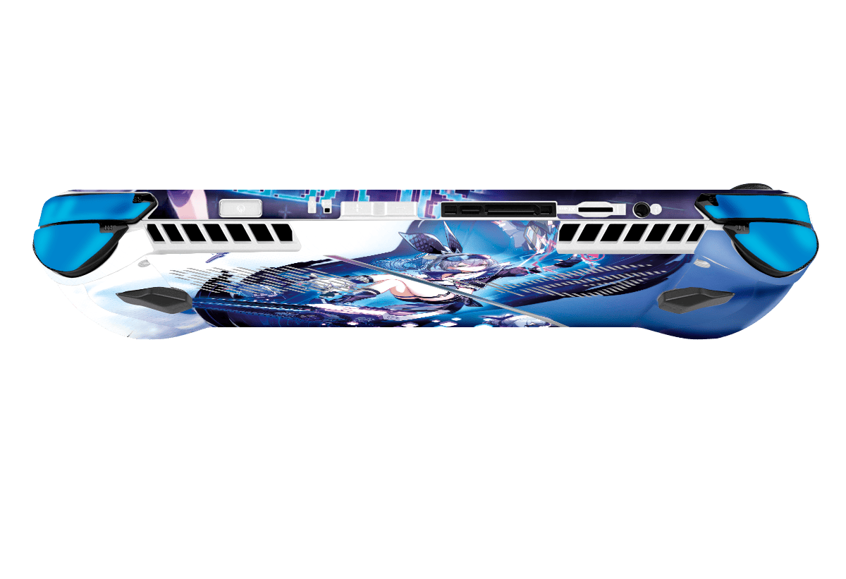Silver Wolft Skin Asus Rog Ally Xonebrand