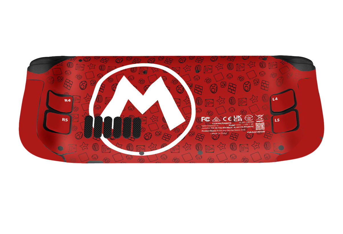 Super Mario Bros Steam Deck Skin Xonebrand