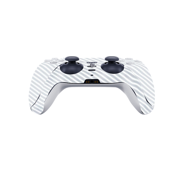 Fibra Carbono Blanco Skin Playstation 5 Pro
