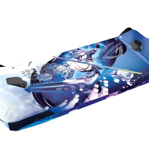 Silver Wolft Skin Asus Rog Ally Xonebrand
