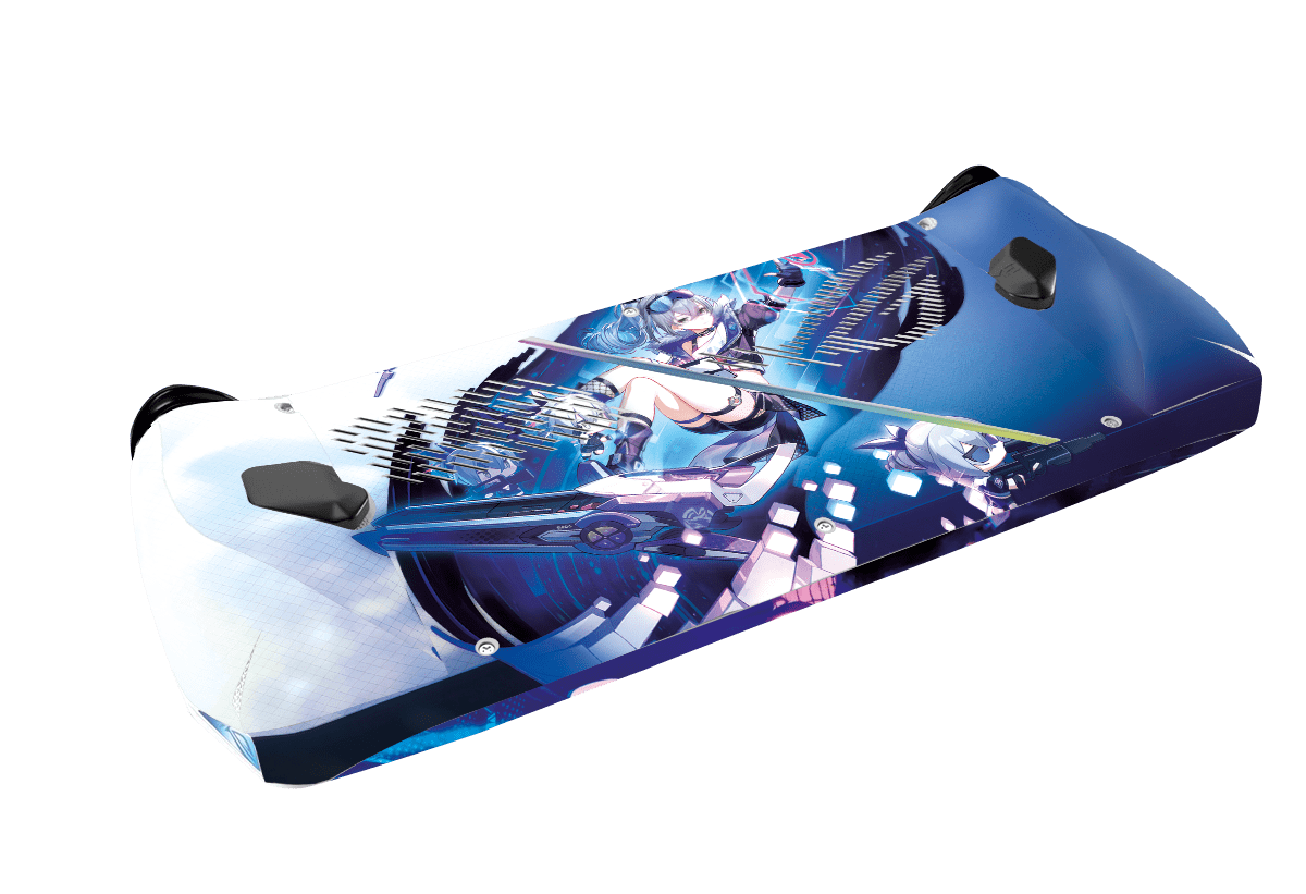 Silver Wolft Skin Asus Rog Ally