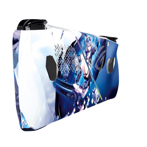 Silver Wolft Skin Asus Rog Ally Xonebrand