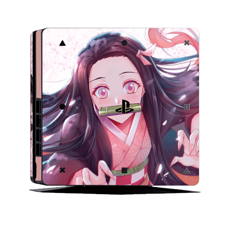 Demon Slayer Nezuko Skin Playstation 4 Slim