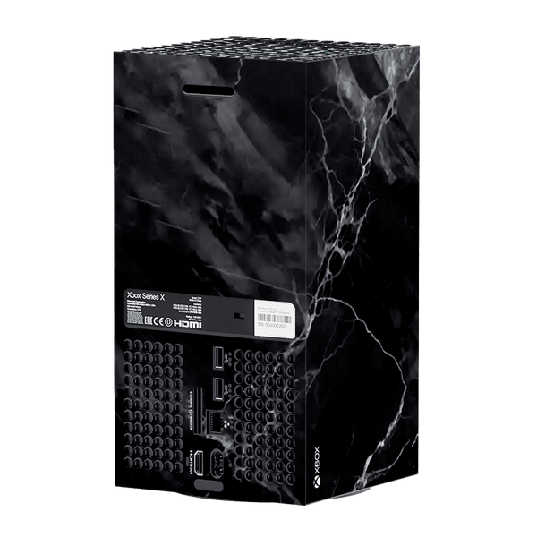 Black Marble Xbox Series X Skin Xonebrand