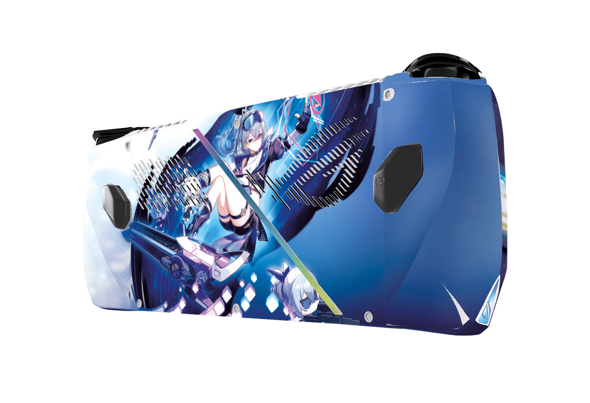 Silver Wolft Skin Asus Rog Ally