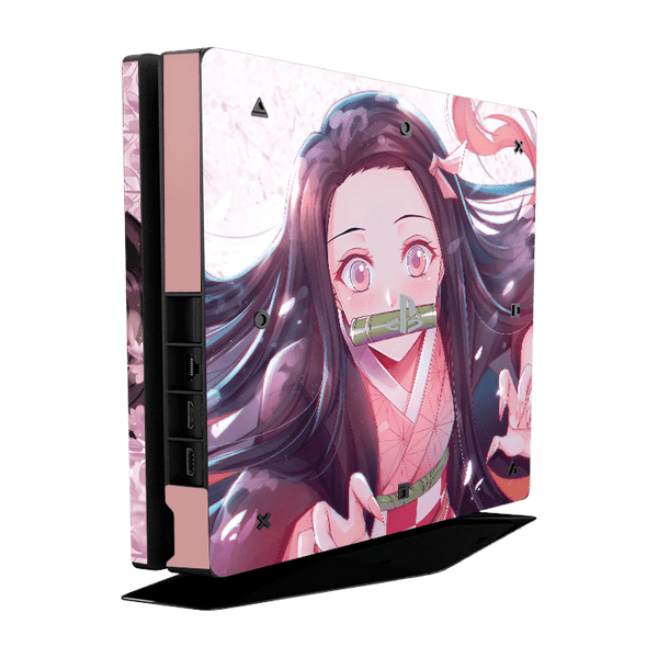 Demon Slayer Nezuko Skin Playstation 4 Slim