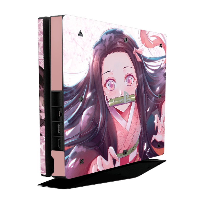 Demon Slayer Nezuko Skin Playstation 4 Slim
