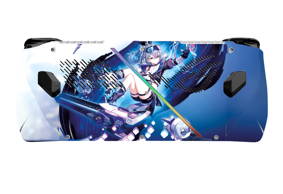 Silver Wolf Asus Rog Ally Handheld Gaming Computer Skin