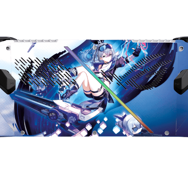 Silver Wolft Skin Asus Rog Ally