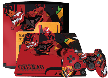 Evangelion Eva-02 PS3 Slim Bundle Skin