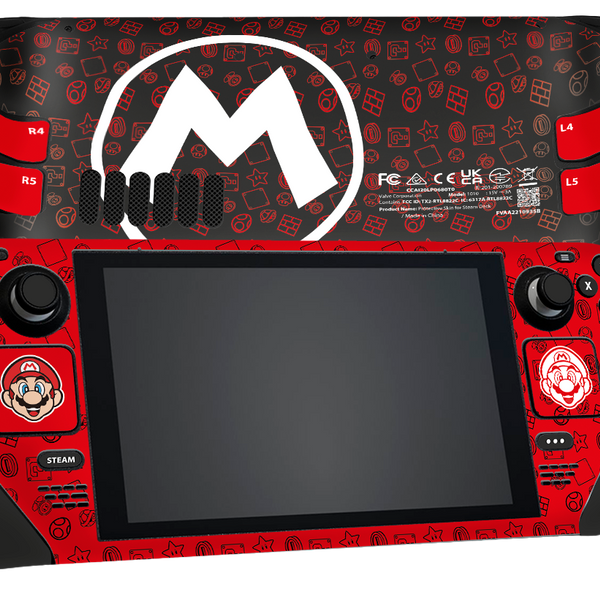 Super Mario Bros Steam Deck Skin Xonebrand