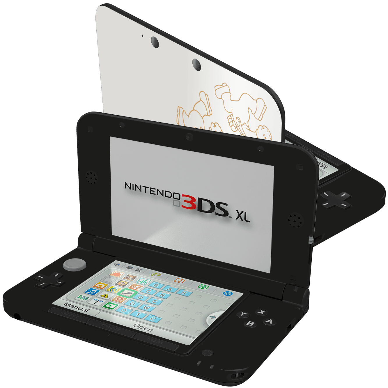 Luigi 30 Aniversario Skin Nintendo 3Ds XL (2012)