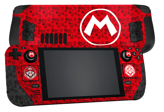 Super Mario Bros Steam Deck Handheld Gaming Computer Skin