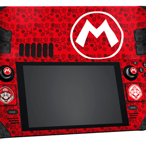 Super Mario Bros Steam Deck Handheld Gaming Computer Skin