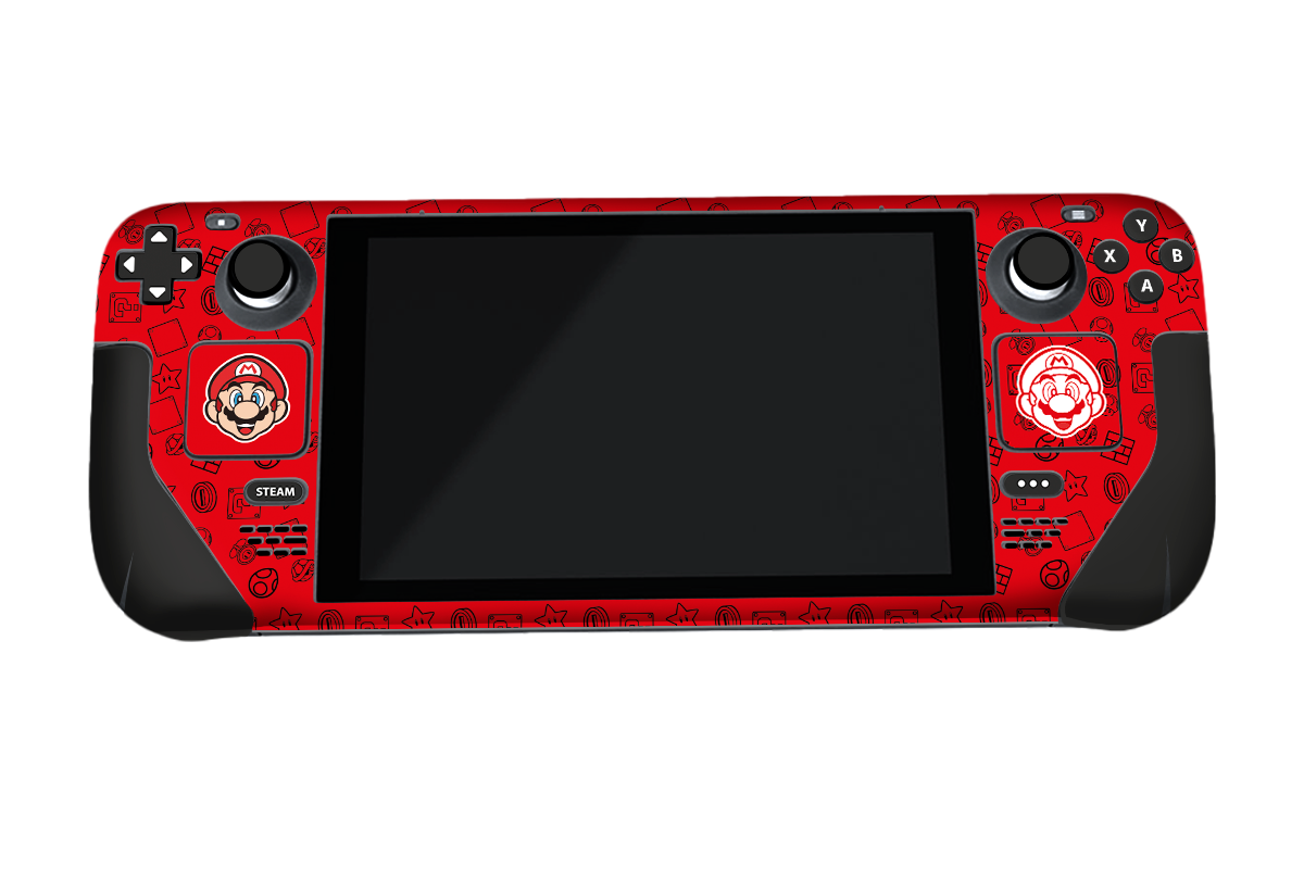 Super Mario Bros Steam Deck Skin Xonebrand