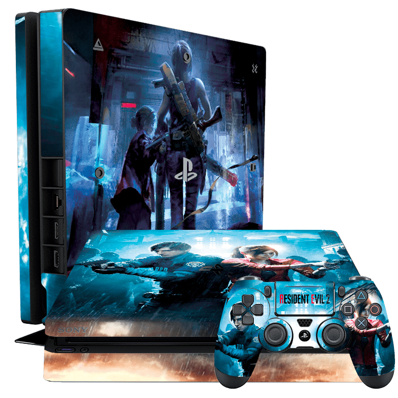 Resident Evil 2 Skin Playstation 4 Slim
