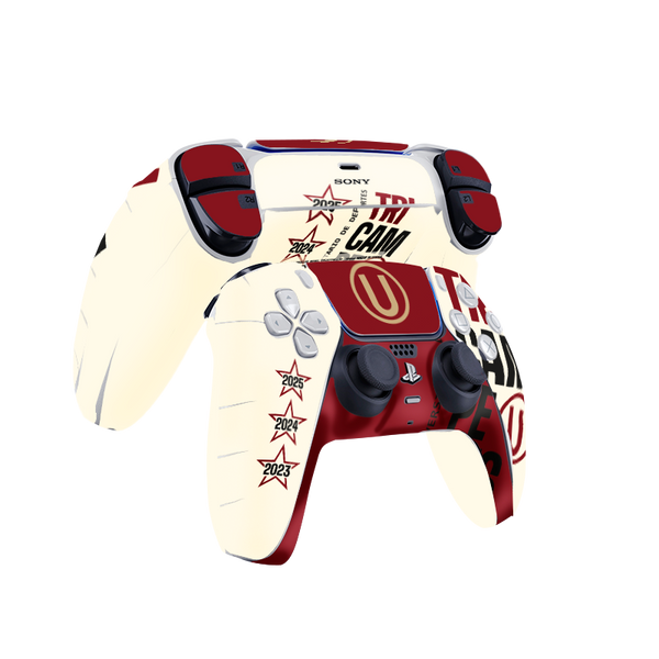Universitario Tricampeon Skin Playstation 5 DualSense Full Xonebrand
