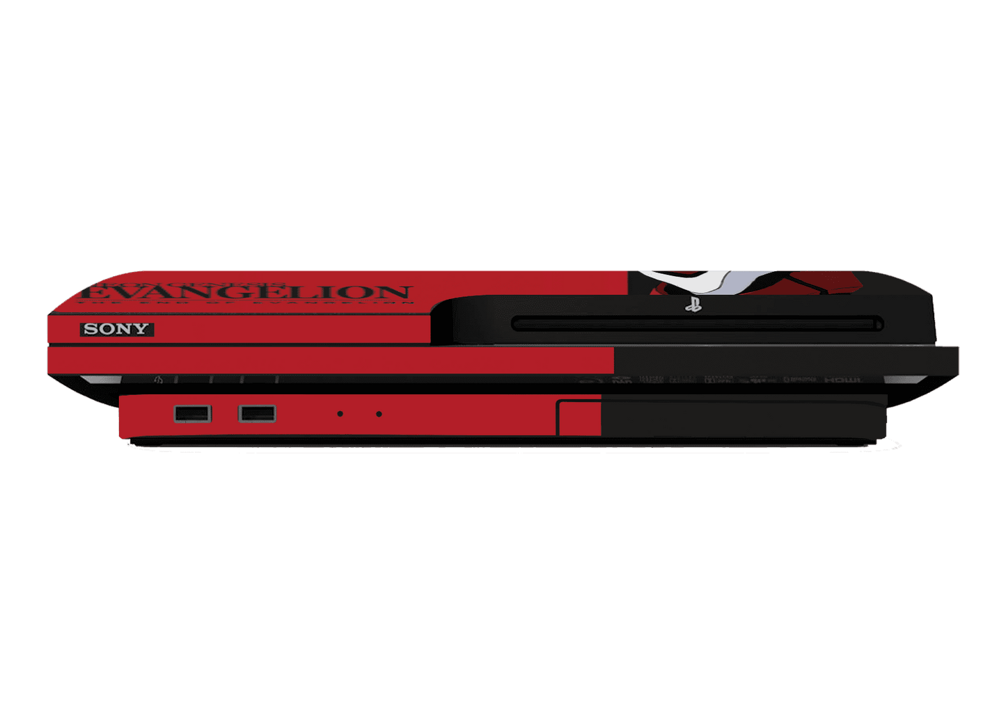 Evangelion Eva-02 PS3 Slim Bundle Skin