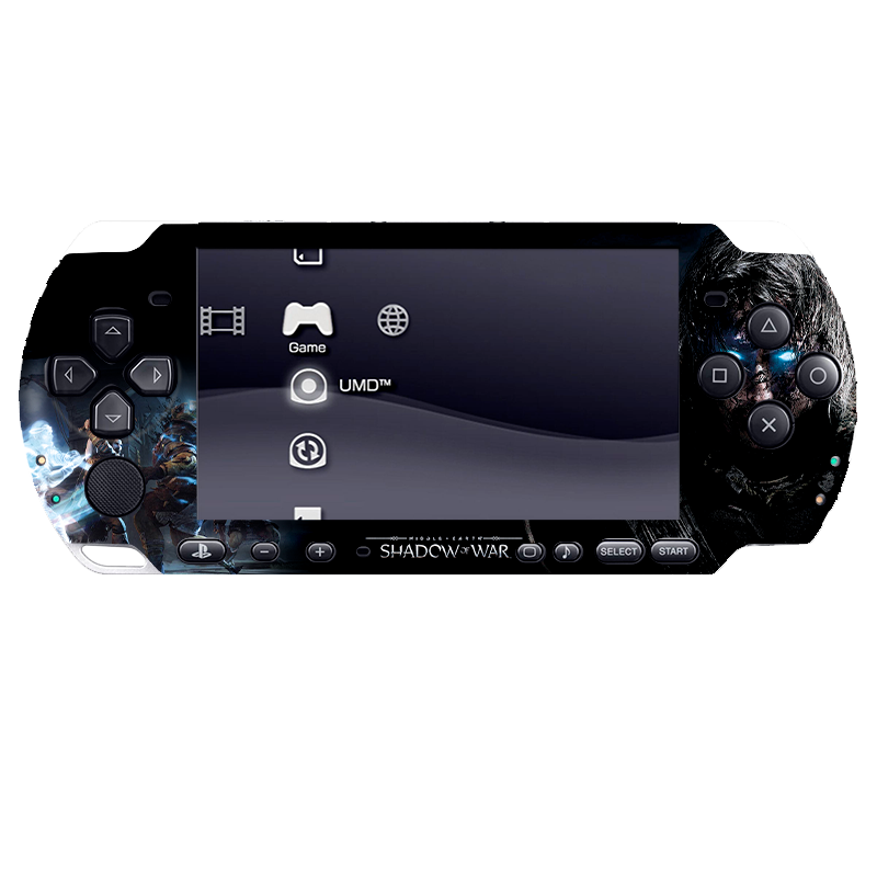 Shadow of War PSP portátil para juegos Bundle Skin